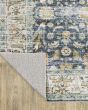 Charleston cha05 Blue/Gold Area Rug