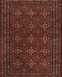 Old World Classic Royal Afghan Antique Red Rug