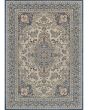 Old World Floral Tabriz Alabaster/Blue Rug