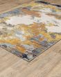Caravan 530v Yellow/Blue Area Rug