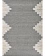 Joshua Saddleback Snow Grey 6'x9' Area Rug