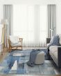 Easton Shadows Blue Ash Area Rug
