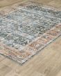 Charleston cha06 Blue/Rust Area Rug