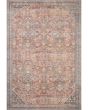 Adrian ADR-02 Rust/Denim Area Rug