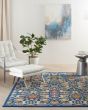 Allur ALR03 Navy Multicolor Area Rug