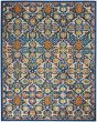 Allur ALR03 Navy Multicolor Area Rug