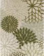 Aloha ALH05 Ivory Green 10'x14' Area Rug