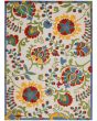 Aloha ALH17 Ivory/Multi Area Rug