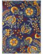 Aloha ALH17 Navy Multicolor Area Rug