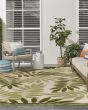 Aloha ALH18 Ivory Green Area Rug