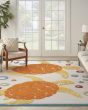 Aloha ALH27 Teal Multi Area Rug