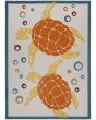 Aloha ALH27 Teal Multi Area Rug