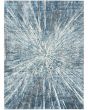 Ambiance AMI01 Blue Silver Area Rug