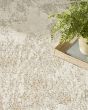 Ambiance AMI03 Ivory Silver Area Rug