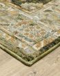 Andorra 2417b Green/Gold Area Rug