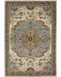 Andorra 2451b Ivory/Blue Area Rug