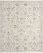 Antique Fusion ANF04 Ivory Multicolor 3'11"x5'10" Area Rug