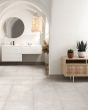 Area 51 White Matte Glazed Porcelain 24"x24" Pressed Field Tile