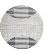 Astra Machine Washable ASW03 Ivory Blue Rug