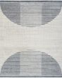 Astra Machine Washable ASW03 Ivory Blue Rug