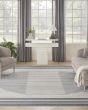 Astra Machine Washable ASW05 Ivory Blue Rug
