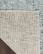 Astra Machine Washable ASW07 Blue Ivory Rug