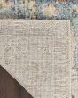 Astra Machine Washable ASW12 Beige Blue Rug
