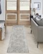 Astra Machine Washable ASW12 Grey Blue Rug