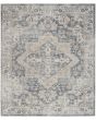 Astra Machine Washable ASW12 Grey Blue Rug