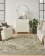 Astra Machine Washable ASW12 Ivory Green Rug