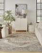 Astra Machine Washable ASW13 Ivory Blue Rug