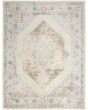 Astra Machine Washable ASW13 Ivory Blue Rug