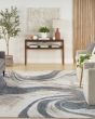 Astra Machine Washable ASW15 Ivory Blue Rug