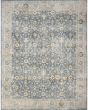 Astra Machine Washable ASW16 Teal Beige Rug