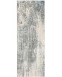Azure 3401F Gray/Blue/Ivory Area Rug