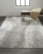 Azure 3524F Gray/Ivory/Blue Area Rug
