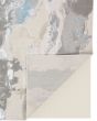 Azure 3525F Ivory/Gray/Blue Area Rug