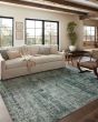 Banks BAN-03 Blue/Lagoon Area Rug