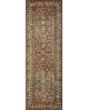 Banks BAN-04 Brick/Ivory Area Rug