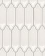 Baroque Bianco Glossy Ceramic Tile