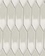 Baroque Pewter Glossy Ceramic Tile