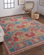 Beall 6633F Blue/Red/Yellow Rug