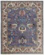 Beall 6708F Blue/Red Area Rug