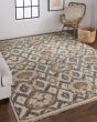 Beall 6712F Ivory/Gray/Taupe Rug