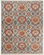 Beall 6712F Orange/Gray Area Rug