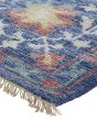 Beall 6713F Blue/Red Area Rug