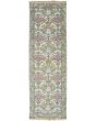 Beall 6714F Ivory/Pink/Green Rug