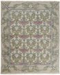 Beall 6714F Ivory/Pink/Green Rug