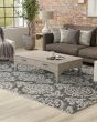 Belfort 8A26F Gray/Ivory/Black Area Rug