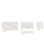 Borealis Bianco Matte Marble Tile